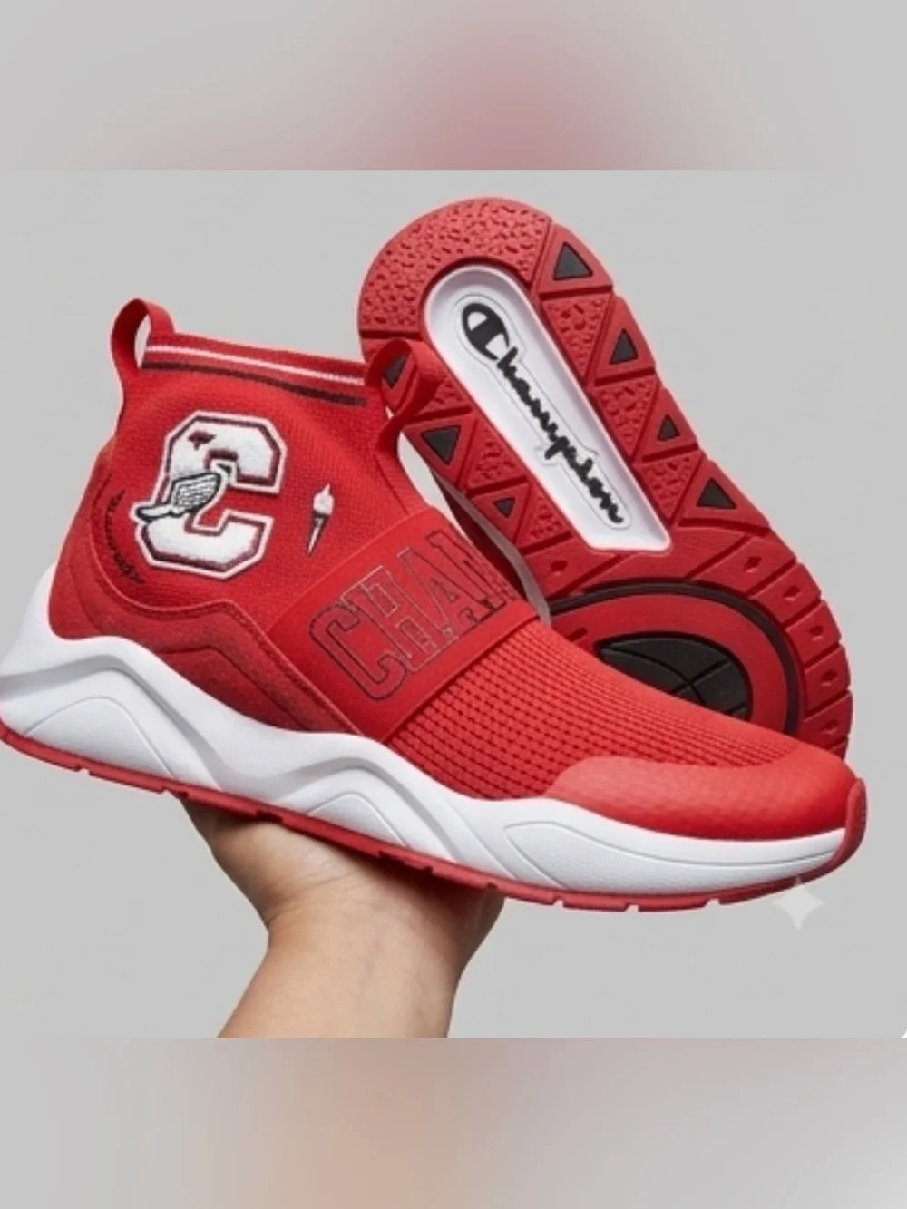 Champion Rally Pro Collegiate 'Scarlet Red' Sneaker (Size 12 US, NWT)
